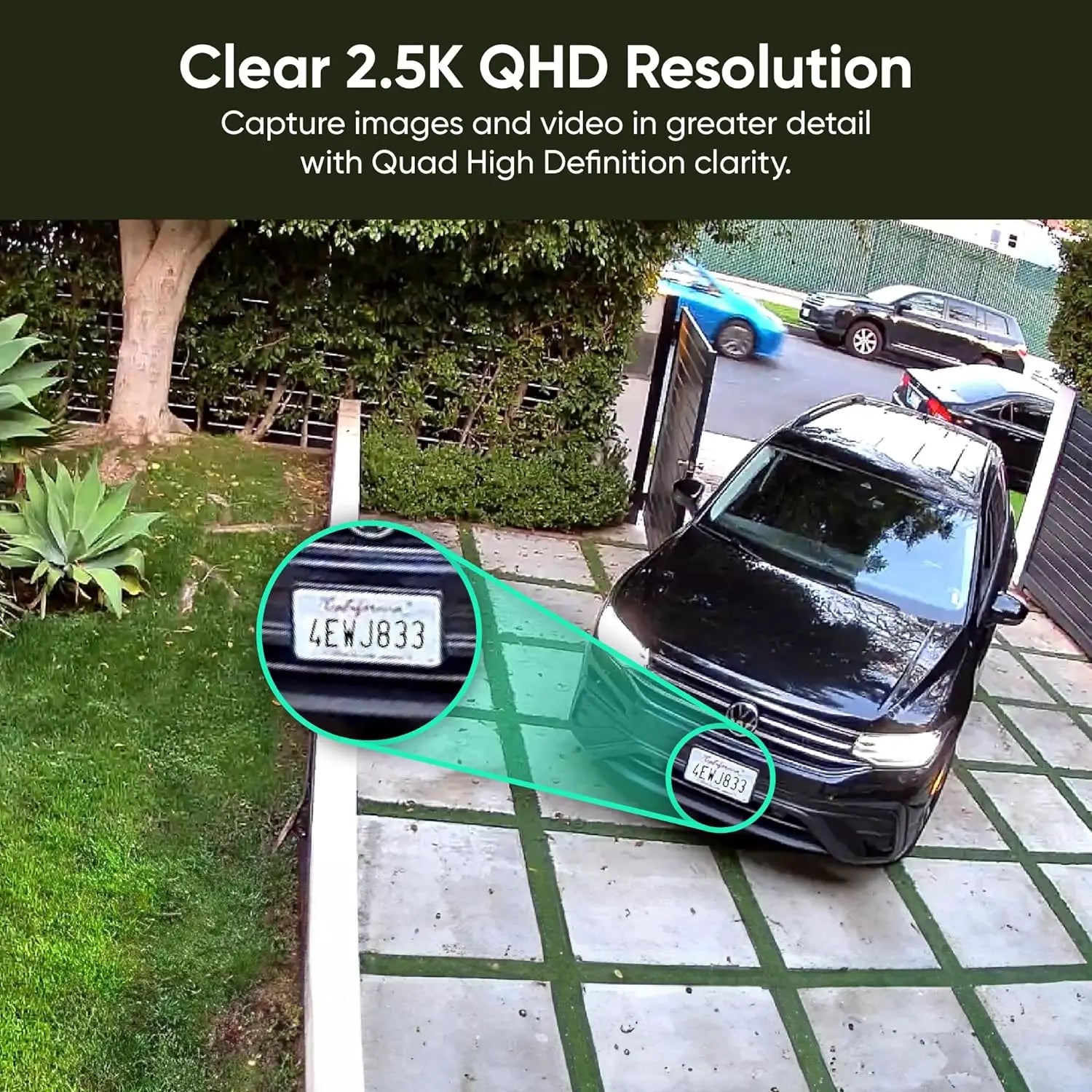 2K HD Wi-Fi Smart Home Security Camera